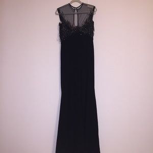Bob Mackie Black Evening Gown